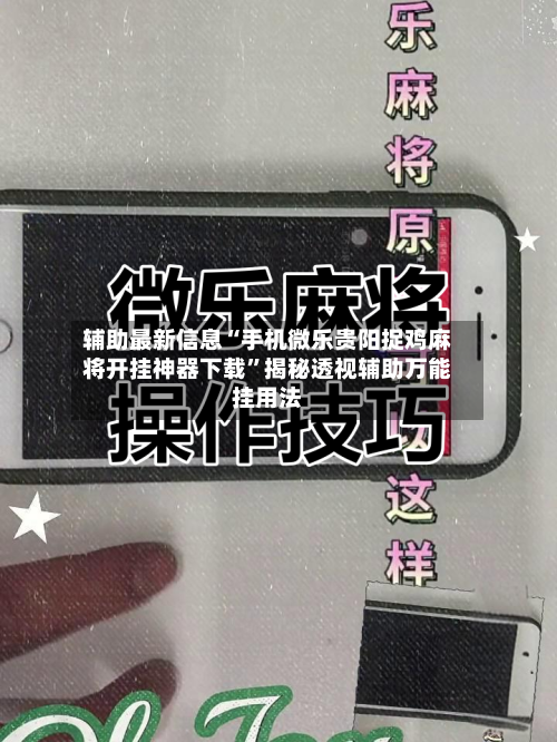 辅助最新信息“手机微乐贵阳捉鸡麻将开挂神器下载”揭秘透视辅助万能挂用法-第3张图片