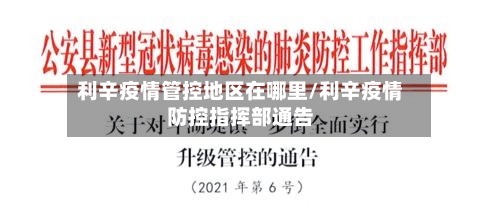 利辛疫情管控地区在哪里/利辛疫情防控指挥部通告-第2张图片
