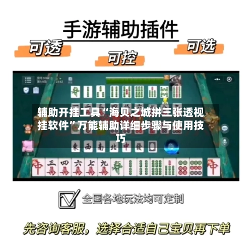 辅助开挂工具“海贝之城拼三张透视挂软件	”万能辅助详细步骤与使用技巧-第1张图片