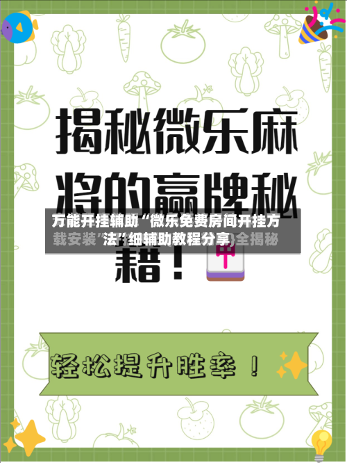 万能开挂辅助“微乐免费房间开挂方法”细辅助教程分享-第2张图片