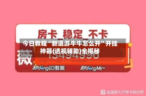 今日教程“新道游牛牛怎么开”开挂神器{透视辅助}全揭秘-第1张图片
