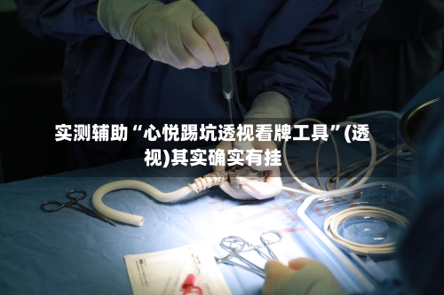 实测辅助“心悦踢坑透视看牌工具”(透视)其实确实有挂-第1张图片