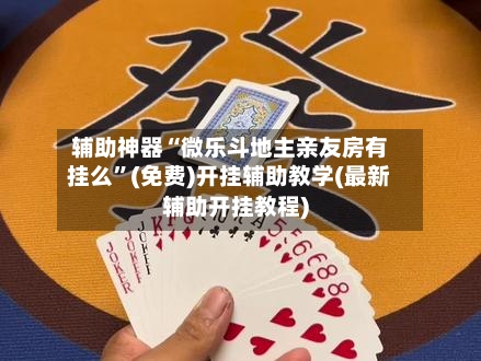 辅助神器“微乐斗地主亲友房有挂么”(免费)开挂辅助教学(最新辅助开挂教程)-第2张图片