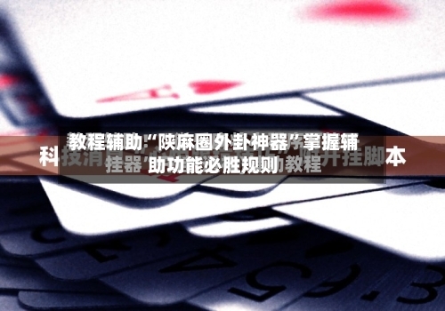 教程辅助“陕麻圈外卦神器”掌握辅助功能必胜规则-第1张图片
