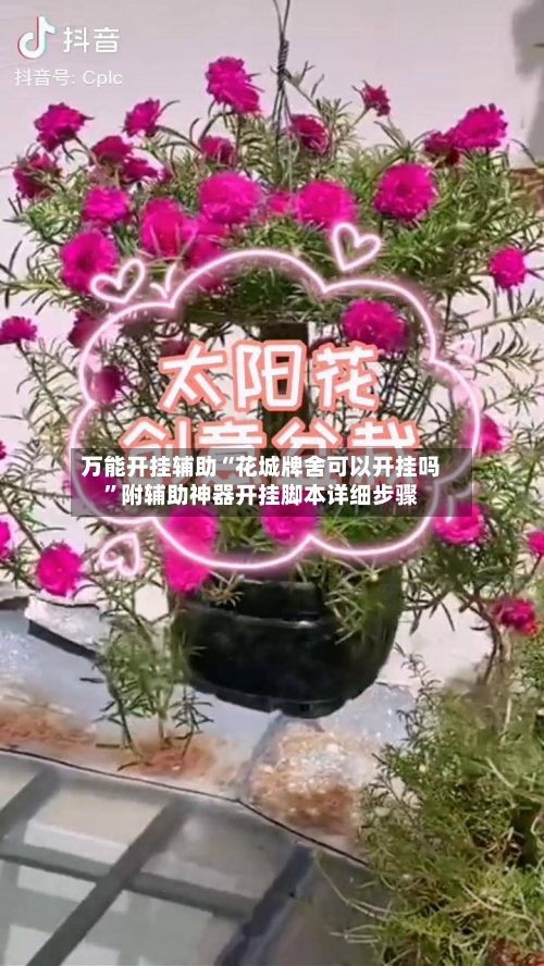 万能开挂辅助“花城牌舍可以开挂吗	”附辅助神器开挂脚本详细步骤-第1张图片