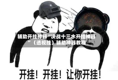 辅助开挂神器“决战十三水开挂神器”（透视挂）辅助神器教程-第1张图片