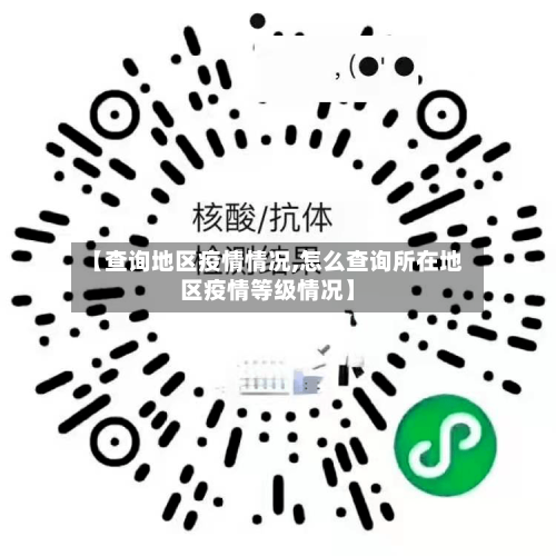 【查询地区疫情情况,怎么查询所在地区疫情等级情况】-第1张图片