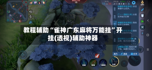 教程辅助“雀神广东麻将万能挂	”开挂(透视)辅助神器-第3张图片