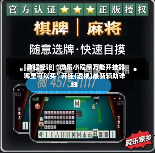 [教程经验]“微乐小程序万能开挂器哪里可以买”开挂(透视)最新辅助详细-第1张图片