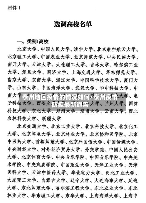 泰州地区疫情的情况如何/泰州疫情防控最新通告-第3张图片