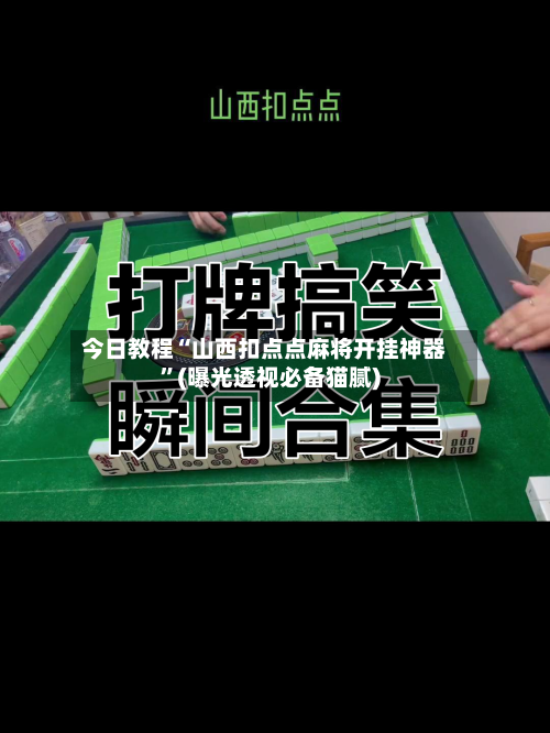 今日教程“山西扣点点麻将开挂神器”(曝光透视必备猫腻)-第1张图片