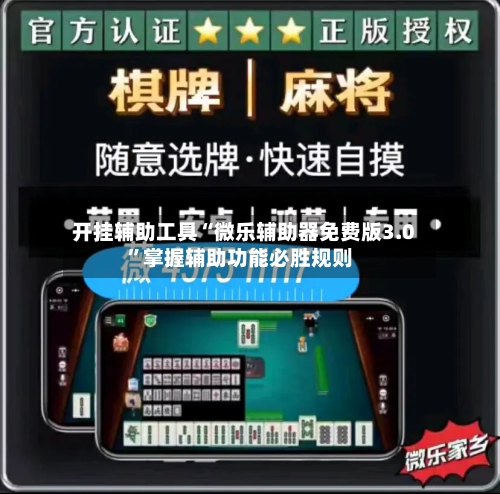 开挂辅助工具“微乐辅助器免费版3.0”掌握辅助功能必胜规则-第2张图片