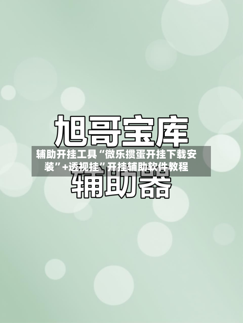 辅助开挂工具“微乐掼蛋开挂下载安装”+透视挂	”开挂辅助软件教程-第1张图片