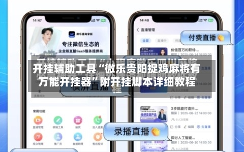 开挂辅助工具“微乐贵阳捉鸡麻将有万能开挂器	”附开挂脚本详细教程-第1张图片