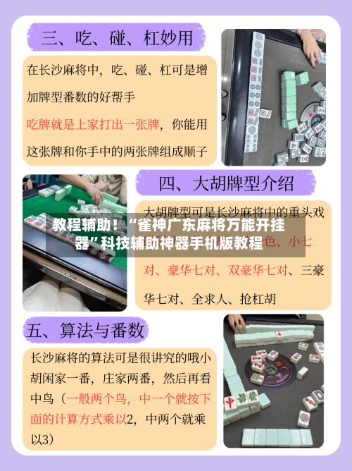 教程辅助！“雀神广东麻将万能开挂器”科技辅助神器手机版教程-第3张图片