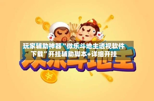 玩家辅助神器“微乐斗地主透视软件下载”开挂辅助脚本+详细开挂-第2张图片