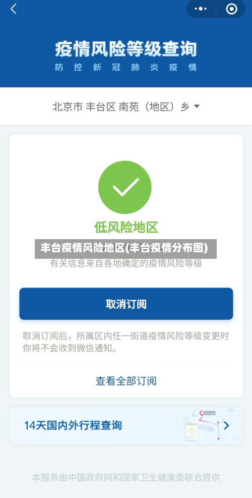 丰台疫情风险地区(丰台疫情分布图)-第2张图片