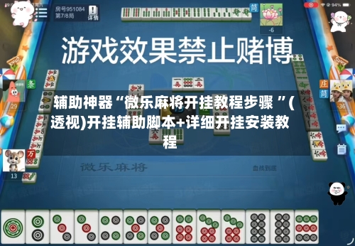 辅助神器“微乐麻将开挂教程步骤 ”(透视)开挂辅助脚本+详细开挂安装教程-第2张图片