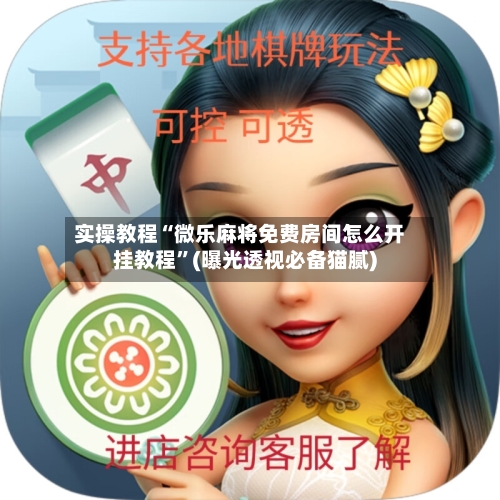 实操教程“微乐麻将免费房间怎么开挂教程”(曝光透视必备猫腻)-第2张图片