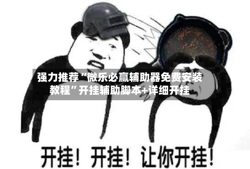 强力推荐“微乐必赢辅助器免费安装教程”开挂辅助脚本+详细开挂-第3张图片