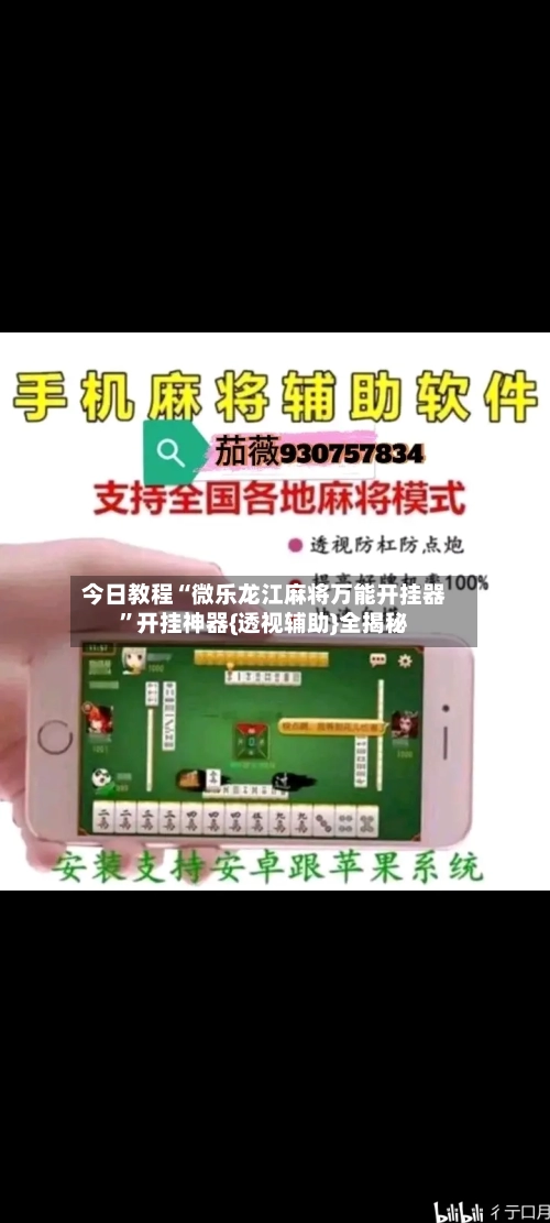 今日教程“微乐龙江麻将万能开挂器”开挂神器{透视辅助}全揭秘-第1张图片