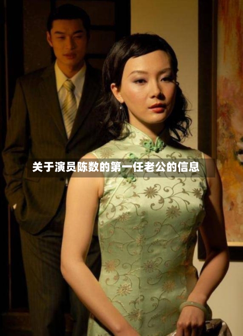 关于演员陈数的第一任老公的信息-第1张图片