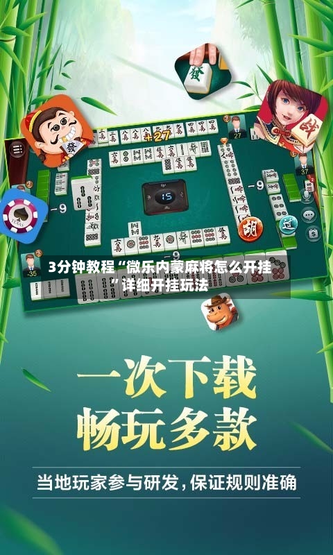 3分钟教程“微乐内蒙麻将怎么开挂”详细开挂玩法-第2张图片