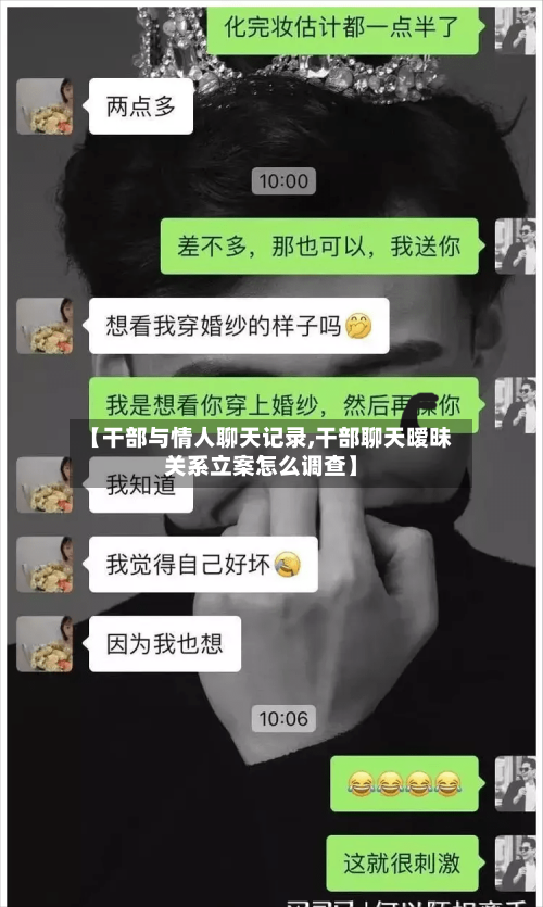 【干部与情人聊天记录,干部聊天暧昧关系立案怎么调查】-第1张图片
