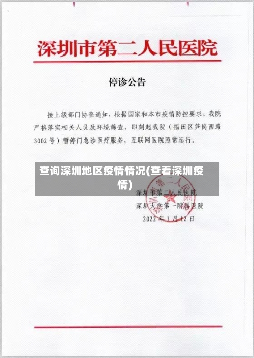 查询深圳地区疫情情况(查看深圳疫情)-第1张图片