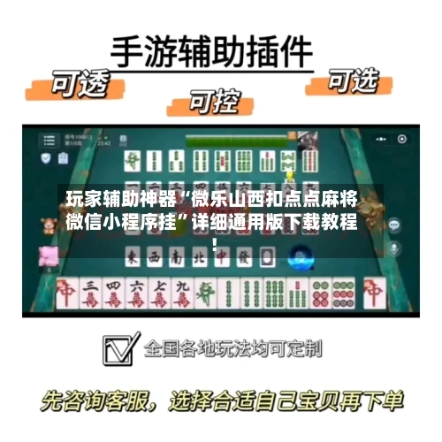 玩家辅助神器“微乐山西扣点点麻将微信小程序挂	”详细通用版下载教程！-第2张图片
