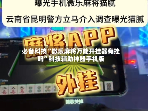 必备科技“微乐麻将万能开挂器有挂吗”科技辅助神器手机版-第1张图片