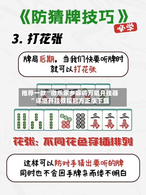推荐一款“微乐家乡麻将万能开挂器”详细开挂教程官方正版下载-第3张图片