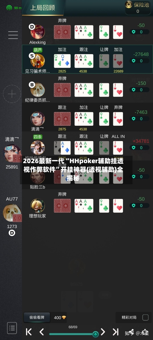 2026最新一代“HHpoker辅助挂透视作弊软件”开挂神器{透视辅助}全揭秘-第1张图片