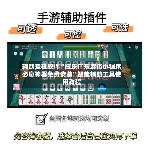 辅助挂机软件“微乐广东麻将小程序必赢神器免费安装”智能辅助工具使用教程-第1张图片