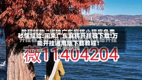 秒懂经验:闲来广东麻将开挂器下载!万能开挂通用版下载教程！-第1张图片