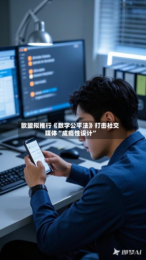 欧盟拟推行《数字公平法》打击社交媒体“成瘾性设计	”-第1张图片
