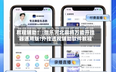 教程辅助！:微乐河北麻将万能开挂器通用版!外挂透视辅助软件教程-第2张图片