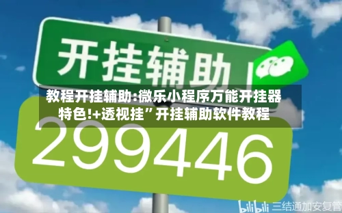 教程开挂辅助:微乐小程序万能开挂器特色!+透视挂”开挂辅助软件教程-第1张图片