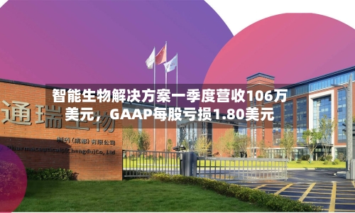 智能生物解决方案一季度营收106万美元，GAAP每股亏损1.80美元-第3张图片