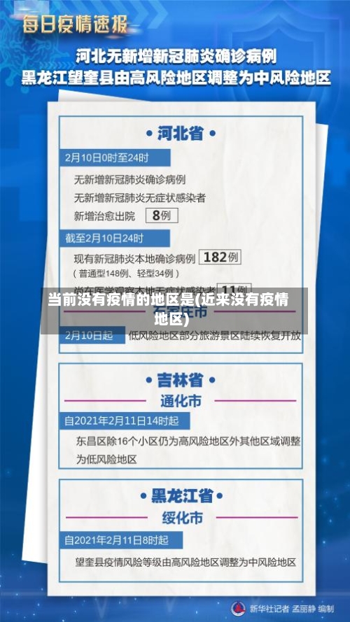 当前没有疫情的地区是(近来没有疫情地区)-第1张图片
