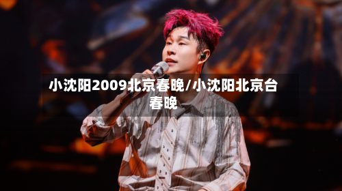 小沈阳2009北京春晚/小沈阳北京台春晚-第1张图片