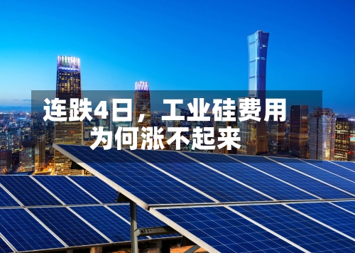 连跌4日	，工业硅费用为何涨不起来-第2张图片