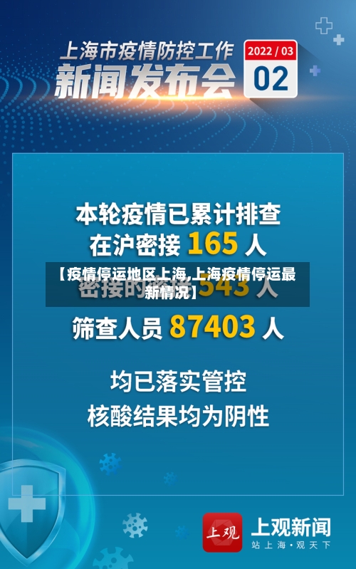 【疫情停运地区上海,上海疫情停运最新情况】-第3张图片