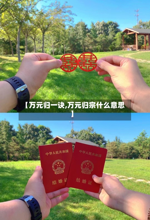 【万元归一诀,万元归宗什么意思】-第2张图片
