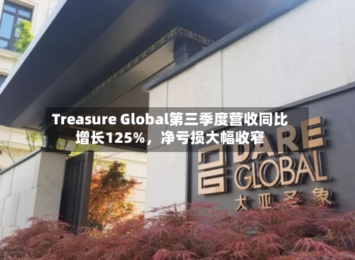 Treasure Global第三季度营收同比增长125%，净亏损大幅收窄-第2张图片