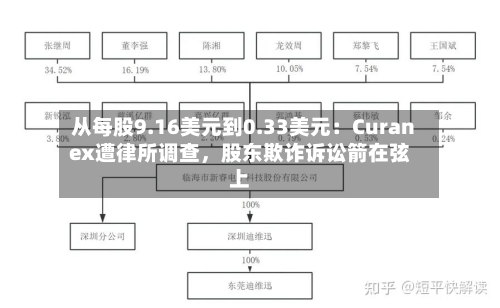 从每股9.16美元到0.33美元：Curanex遭律所调查	，股东欺诈诉讼箭在弦上-第2张图片