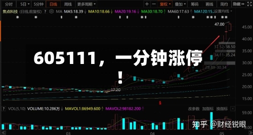 605111，一分钟涨停！-第2张图片